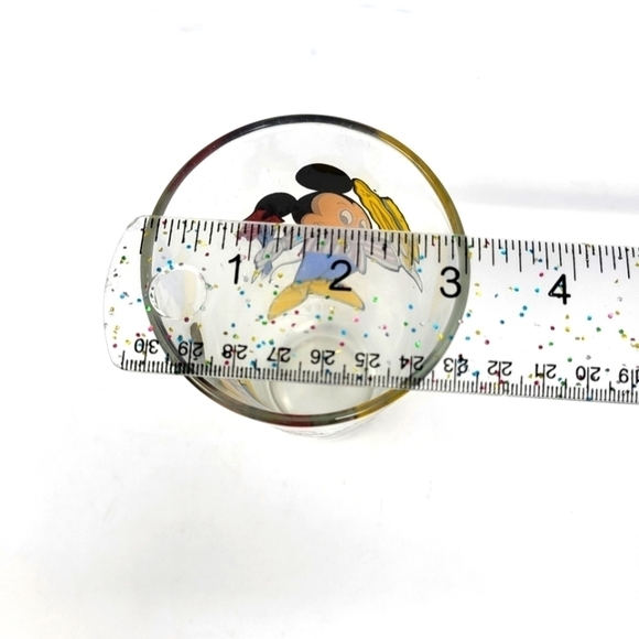 Vintage Mickey Mouse Minnie Mouse Pepsi Collector Series 1978 Disney Glass Cup - Picture 7 of 8